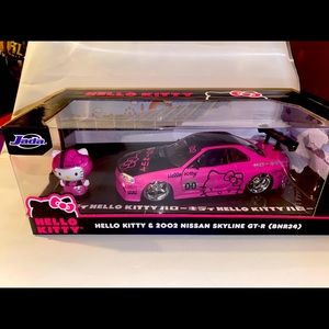 Hello Kitty 2001 Nissan Skyline 1/24 scale New”